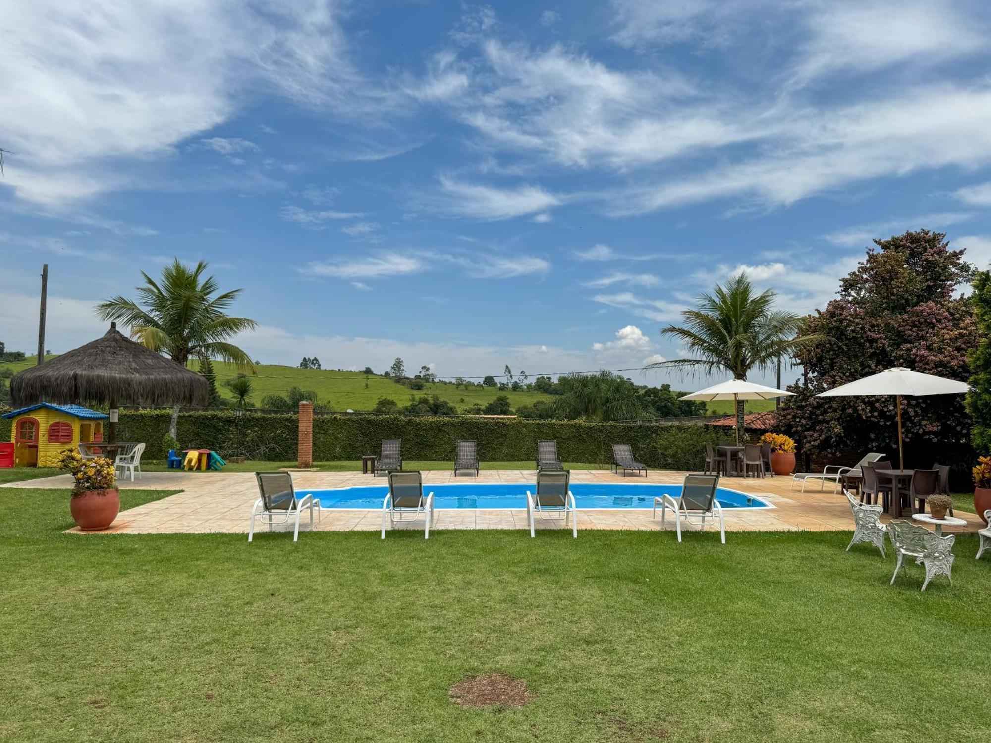 Pousada Espaço do Sol conforto e contato com a natureza Aracariguama Exterior foto