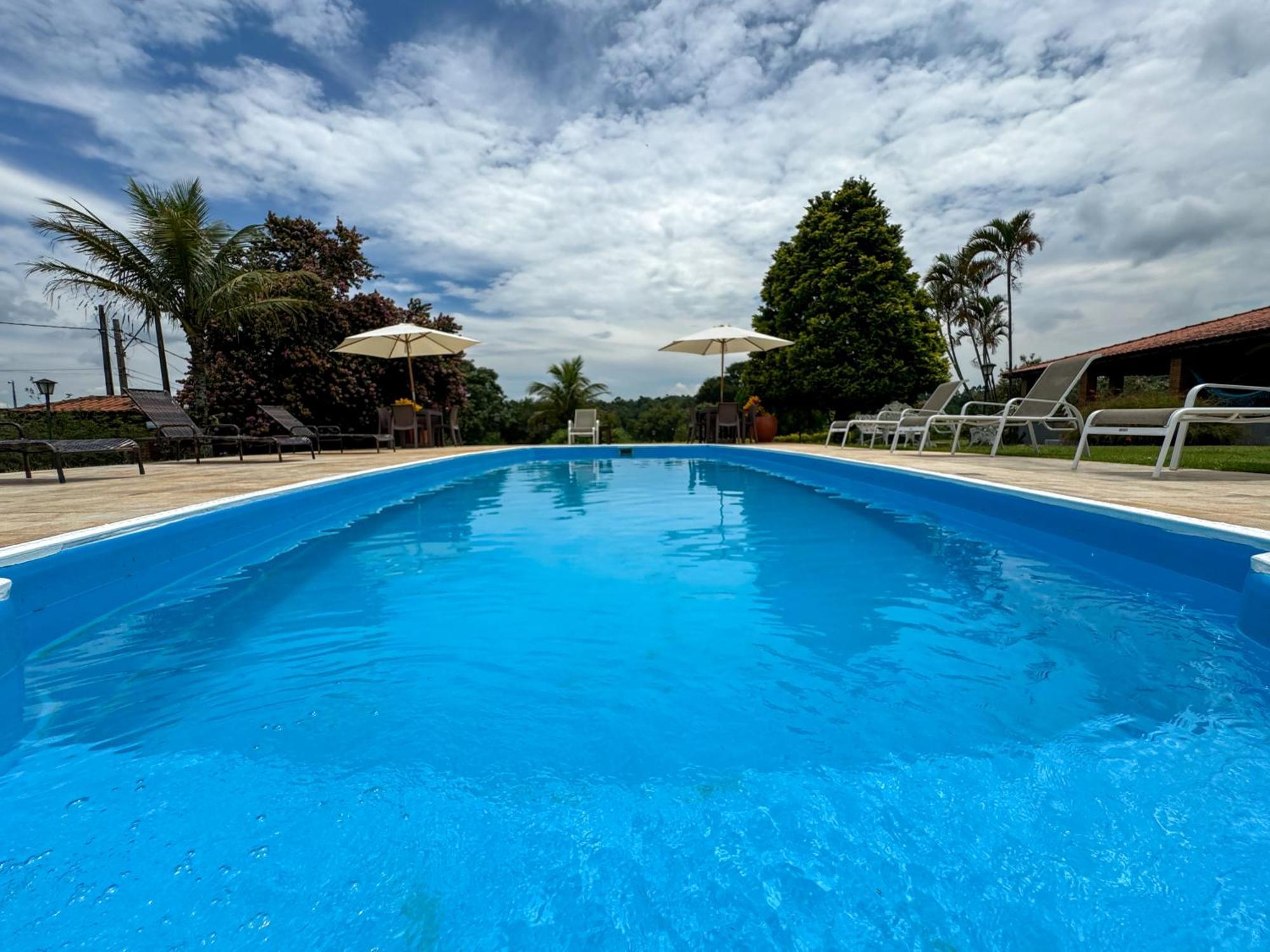 Pousada Espaço do Sol conforto e contato com a natureza Aracariguama Exterior foto